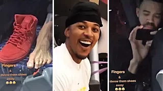 Nick Young & JaVale McGee Make Fun Of Each Others Ugly Toes