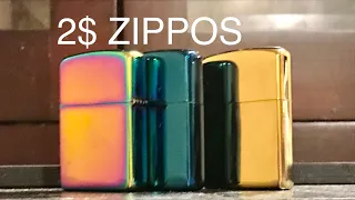 2$ Zippo From Aliexpress
