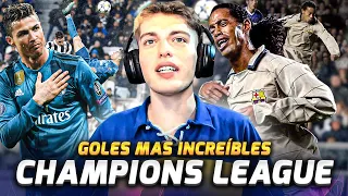 LOS GOLES MAS IMPRESIONANTES DE LA CHAMPIONS LEAGUE (1992-2023)