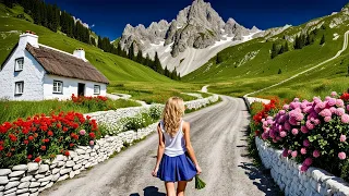 DRIVING IN SWISS , A Breathtaking Journey" ( SWITZERLAND )  4K  (5)