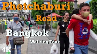 Walking Tour Bangkok, Thailand  -  Phetchaburi Road