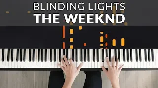 Blinding Lights - The Weeknd | Tutorial of my Piano Cover