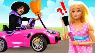 La Befana è arrivata a casa di Barbie. I migliori episodi dei giochi con i giocattoli per bambini