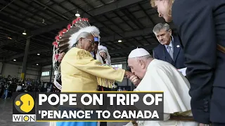 Pope Francis in Canada: Pope says 'sorry' to school survivors | WION