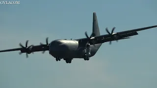 Royal Canadian Air Force CC-130J arrival at RIAT 2022