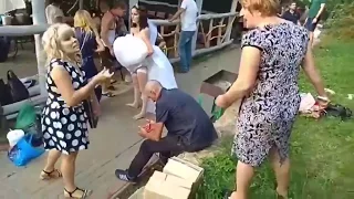 Треш на русской свадьбе/Madness at a Russian wedding