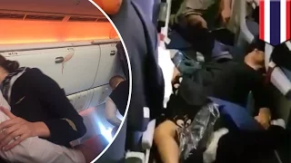 Turbulence in flight: Aeroflot flight hits clear air turbulence, 27 hurt - TomoNews