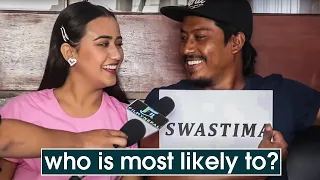 Nischal & Swastima reveals their relationship’s secrets | Couple games || Who’s most likely to?