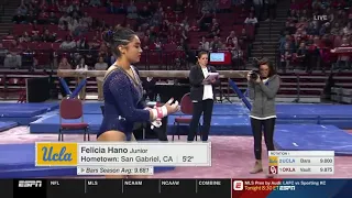 Felicia Hano 2019 Bars vs OU 9.800