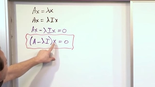 Lesson 16 - Finding Eigenvalues, Part 1 (Linear Algebra)