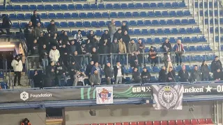 Sparta Prag - Partizan 0:1 Navijači partizana u Pragu