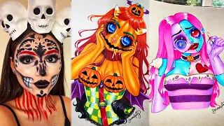 Spooky Art Tik Toks to get You in the Mood for Halloween 🎃👻