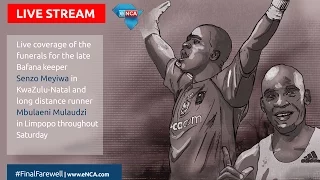 LIVE: Final farewell for football hero Senzo Meyiwa
