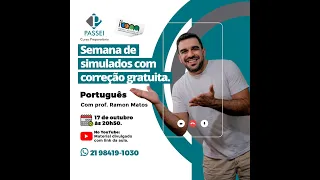 SIMULADO - PORTUGUÊS - PROFESSOR RAMON MATOS