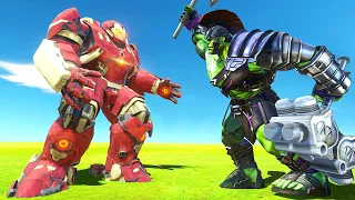 Making HULK Fight Hulkbuster - Animal Revolt Battle Simulator