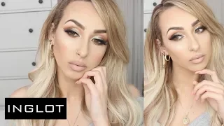 INGLOT ONE BRAND TUTORIAL GOLDEN SMOKEY EYE