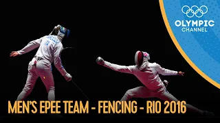 Fencing: Men's Epee Team | Rio 2016 Replays