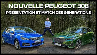 Présentation de la Nouvelle Peugeot 308 + Match des générations