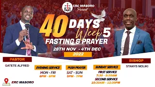 SUNDAY 04/12/2022 SECOND SERVICE DAY 35 OF 40 DAYS OF PRAYER AND FASTING WITH BISHOP STANYS MOLIKI