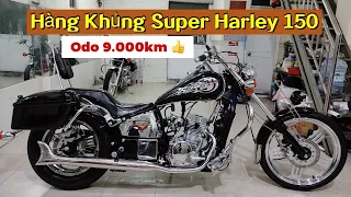 HÀNG KHỦNG SUPER HARLEY 150CC 3 ĐĨA KÉT NƯỚC ODO 9000 KM LÂM MOTOR 0336937035