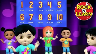 Count to 10 in English and Spanish | Rock ’N Learn