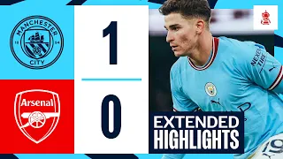 EXTENDED HIGHLIGHTS | Man City 1-0 Arsenal | Ake goal gives City big win!