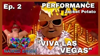 Ep. 2 Jacket Potato Sings "Viva Las Vegas" | The Masked Singer UK | Season 4