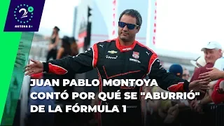 Juan Pablo Montoya contó por qué se "aburrió" de la Fórmula 1