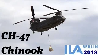 CH-47 CHINOOK Display at ILA 2018 in Berlin