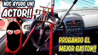 🔴EN 5 SEGUNDOS SE ROBAN TU AUTO😡/QUE TRABA-VOLANTES ELEGIR🤔/PONIENDO A PRUEBA TRABA-VOLANTES/SIRVEN?