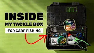 КАКВО имам в КУТИЯТА си за ШАРАНДЖИЙСК риболов?? /// What's INSIDE my CARP FISHING box???