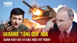 Toàn cảnh Quốc tế sáng 26/4: Ukraine tặng món quà bất ngờ cho Nga, quân Kiev lộ dấu hiệu vỡ trận?