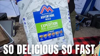 THE BEST EMERGENCY/SURVIVAL FREEZE DRY FOOD MOUNTAIN HOUSE MEAL BOOTH REVIEW OVERLAND EXPO 2023