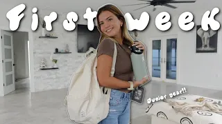 First week of Junior year!! | GRWM