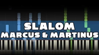 Marcus & Martinus - Slalom - Piano Tutorial