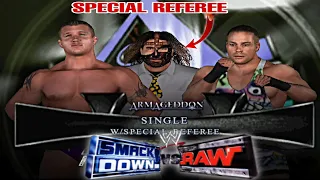 WWE Randy Orton vs Rob Van Dam Armageddon 2003 | SmackDown vs Raw PCSX2