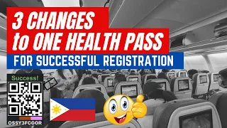 YES, ONE HEALTH PASS IS STILL REQUIRED & THIS IS WHAT YOU NEED TO KNOW TO SUCCESFULLY REGISTER