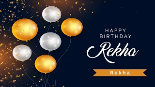 Rekha Happy Birthday | Birthday Songs with name | Birthday Reel |Janamdin | Janmdin | #Ad4beloved