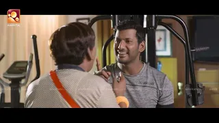 Kaththi Sandai Dubbed Malayalam Movie Scene #Vishal #Tamannah AmritaTV @amritamovies