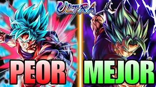 ⭐ Del PEOR al MEJOR ULTRA de Dragón Ball Legends 🏅 |  Mr Vegetto