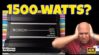 Budget Korean 1500 watt Amp Tested - Orion XTR-1500.1dz plus Old School Coustic DR-514 from 1994