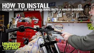 How to Install Custom Throttle By Wire Handlebars Onto Your Harley-Davidson Motorcycle