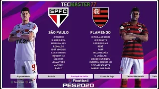 Times / São Paulo x Flamengo / Pés 2020