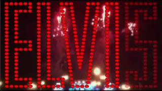 Elvis Presley -Viva Elvis Suspicious Minds 2010 Fireworks Hyde park London.