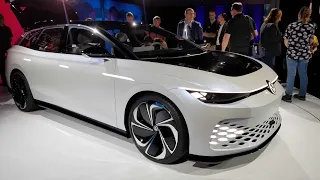 The Volkswagen Space Vizzion Brings The Wagon Into The Future | Jalopnik