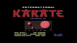 Commodore 64 Longplay [034] International Karate (EU)