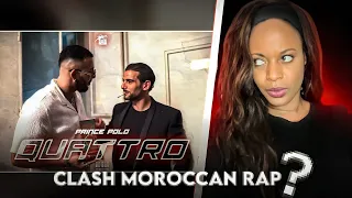 Prince Polo - Quattro (Official Music Video) Reaction! Is this a clash for Morocco 🇲🇦 ?😮