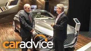Hyundai Vision G Concept Design Interview : 2015 Frankfurt Motor Show