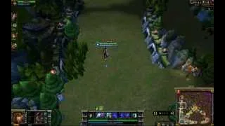 league of legends - short Ashe - poor Gankplank just ran right into arrow :P