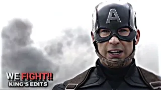 Captain America uwu Edit | Captain America Civil War Fight Scene | Live another day | Marvel Edit